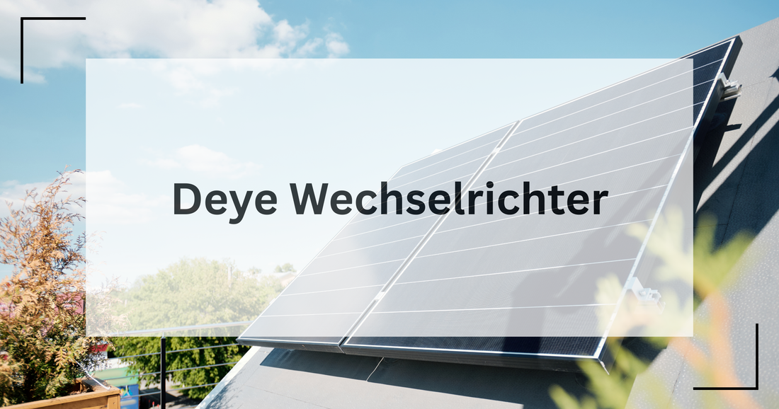 Hier gibt es einen Überblick über die Mikrowechselrichter der Marke Ningbo Deye