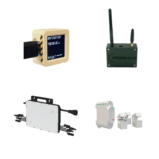 Balkonkraftwerk mit Nulleinspeisung