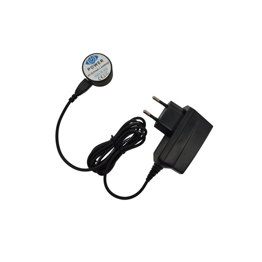 Schwarzer Tasmota IR Lesekopf mit Netzteil