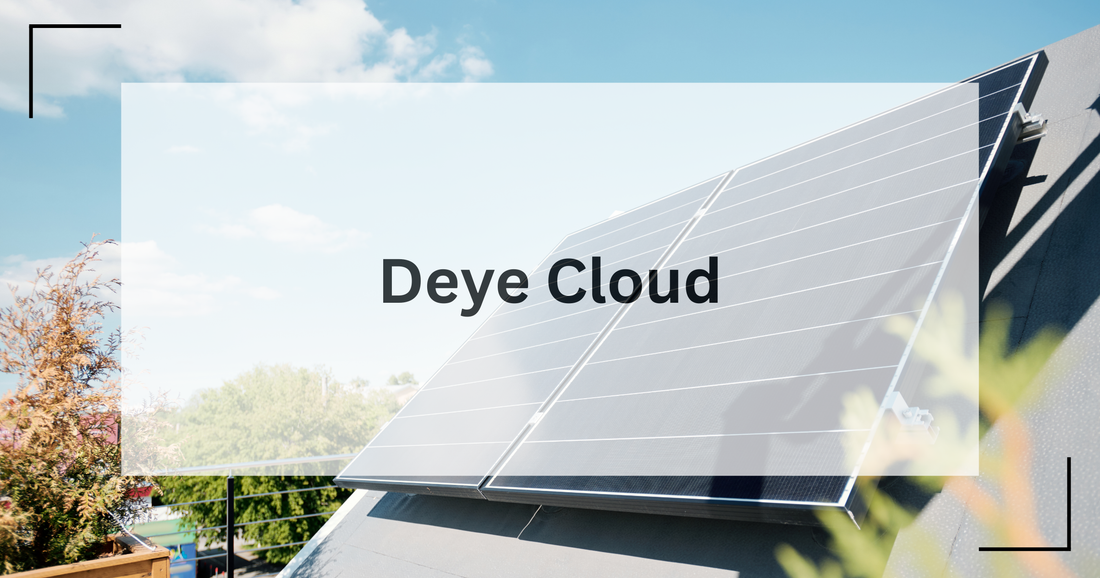 Hier wird die Funktionalität der Deye Cloud aufgezeigt