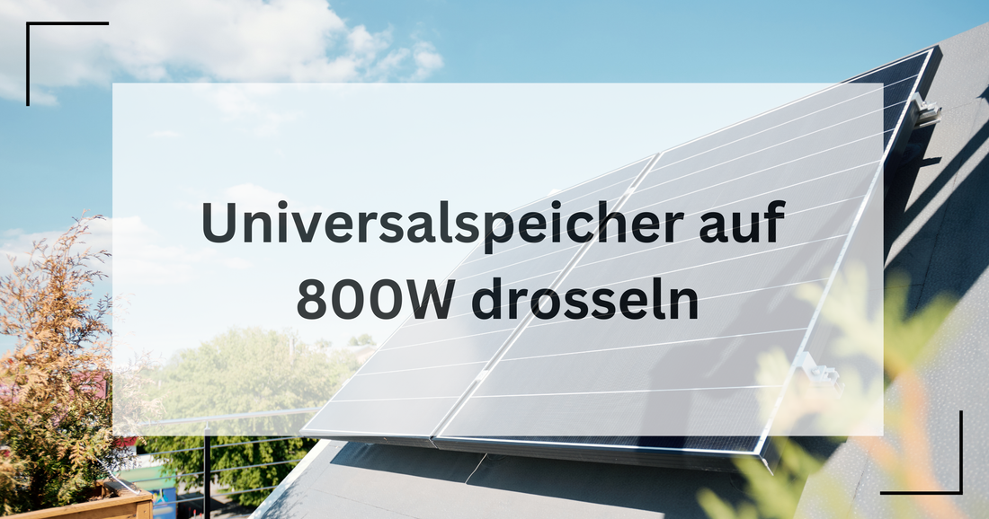 Drosselbarer Universalspeicher